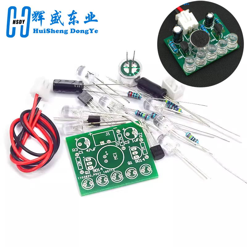 Diy Electronics Learning Kit - Lampe à commande vocale 3V-5.5V, Module