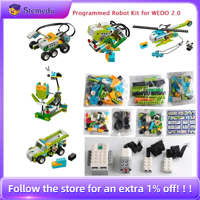 Learn Diy Electronics - STEM We-do2.0 45300 Kit de programmation