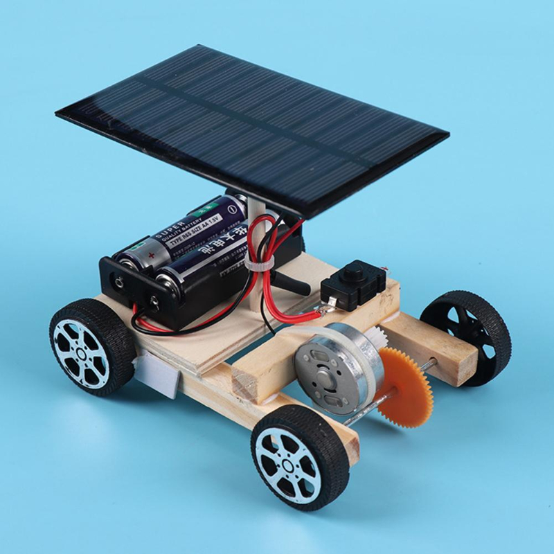 Diy Electronics Kids - Assembler une voiture solaire, inventions créatives,