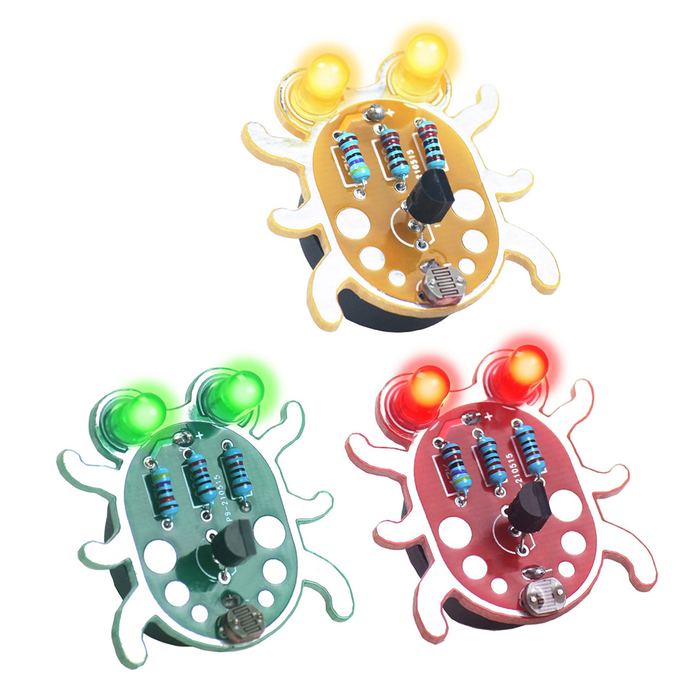 Diy Electronics Learning Kit - Kit de bricolage électronique Weevil Eye