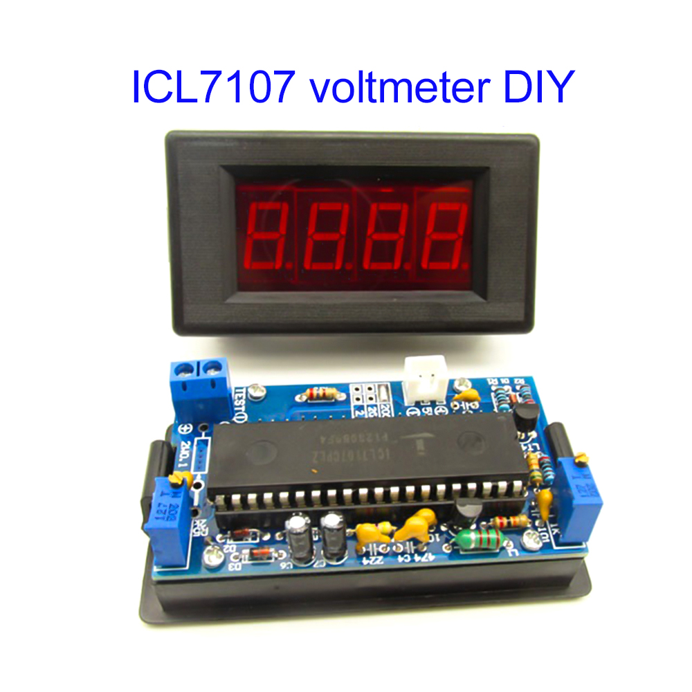 Diy Electronics Learning Kit - Kit de pièces DIY pour voltmètre