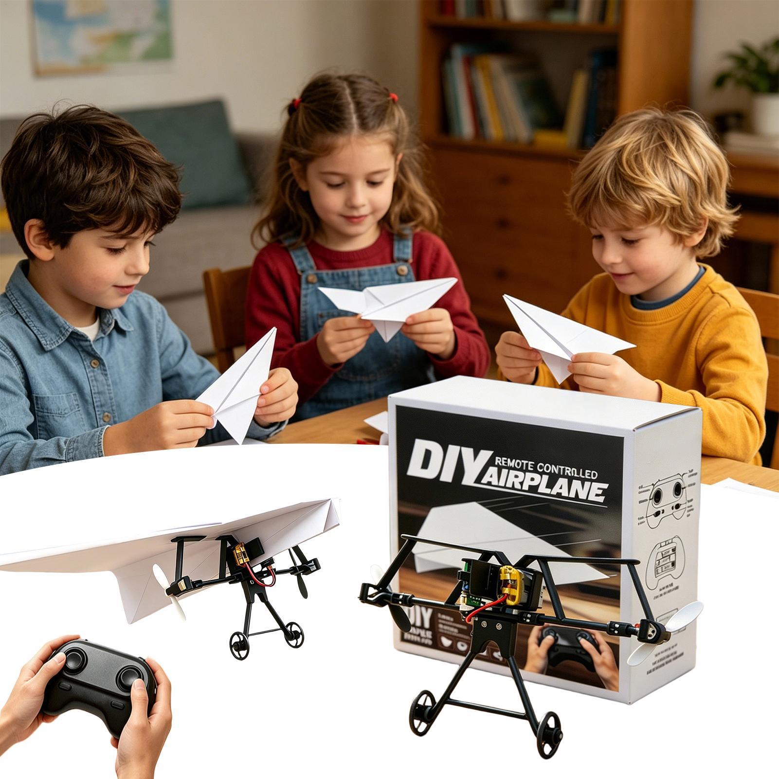 Diy Electronics Kits - Kit d'avion en papier RC à