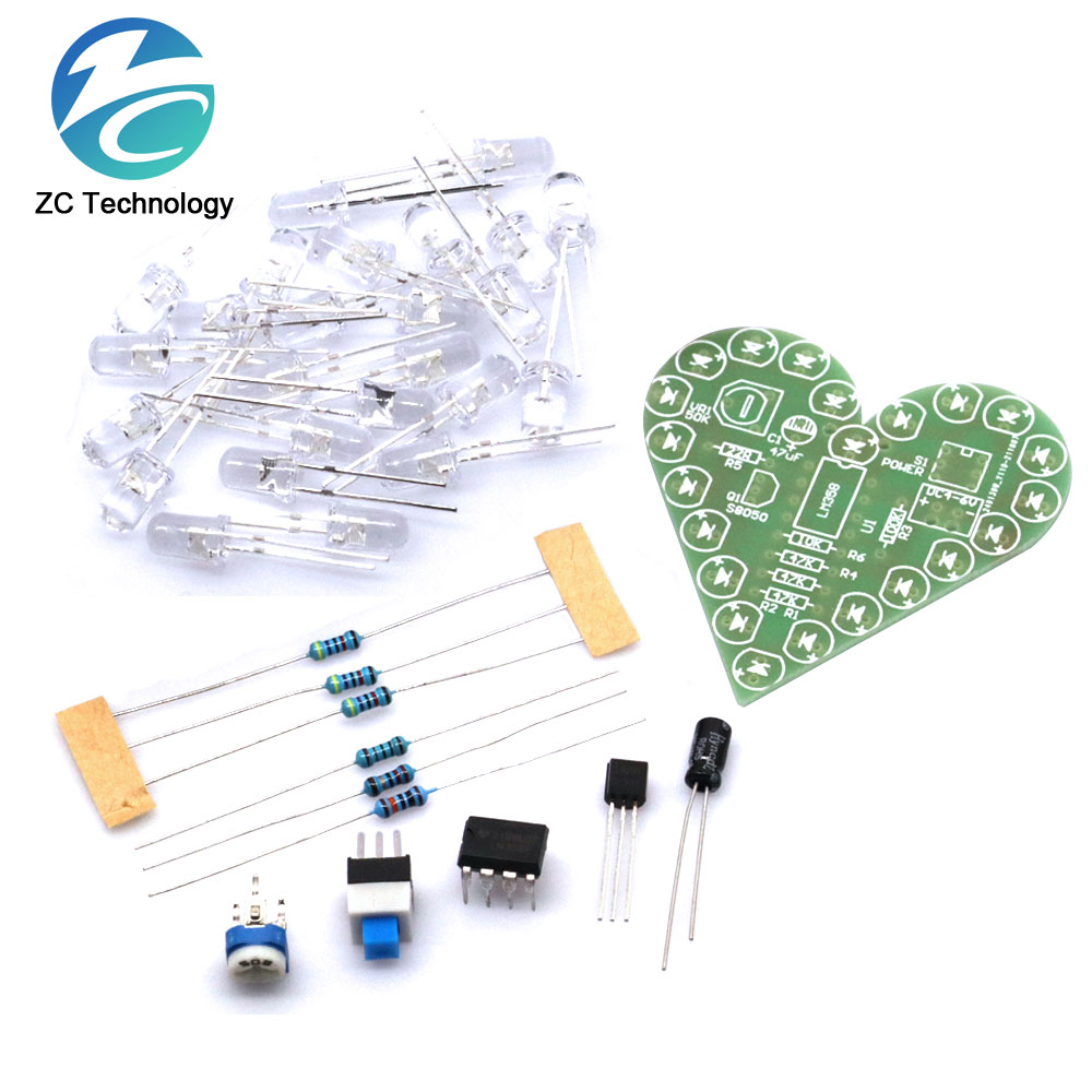 Diy Electronics Learning Kit - Kit de bricolage lampe respiratoire en