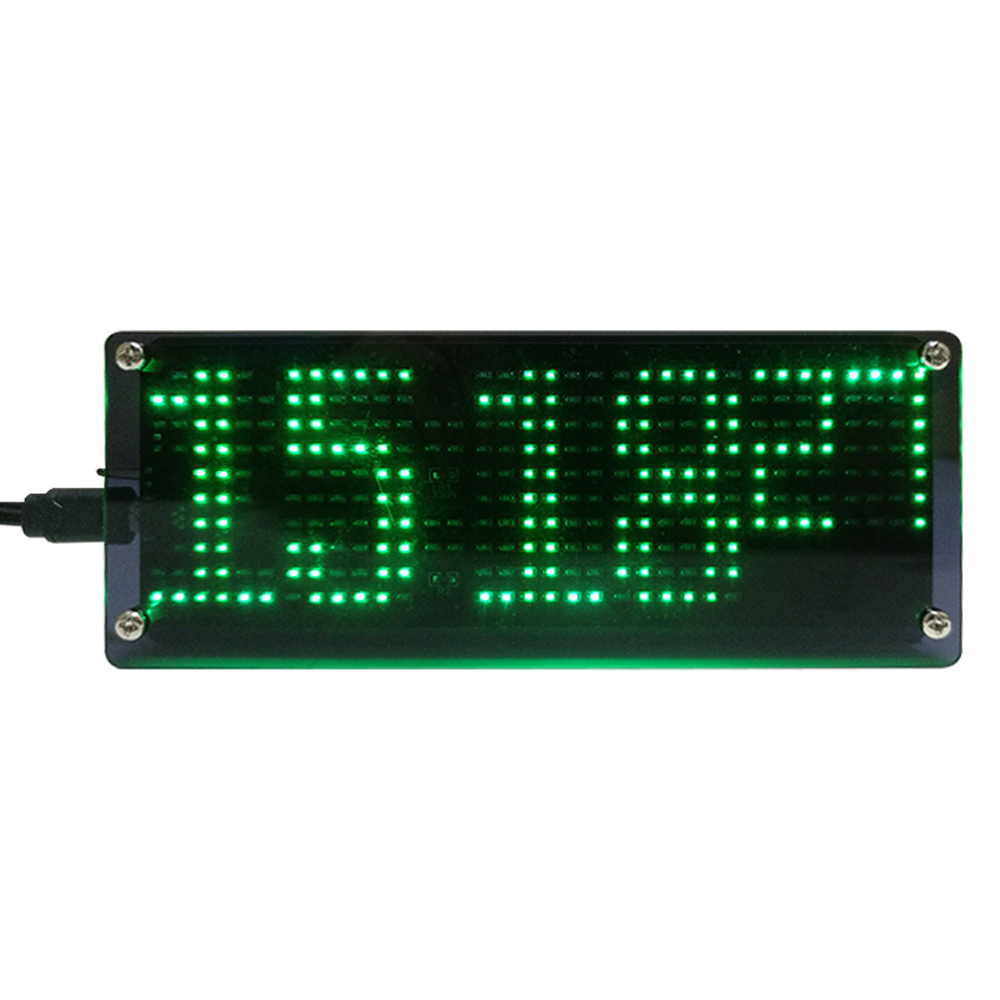 Diy Electronics Learning Kit - Horloge matricielle numérique à matrice de