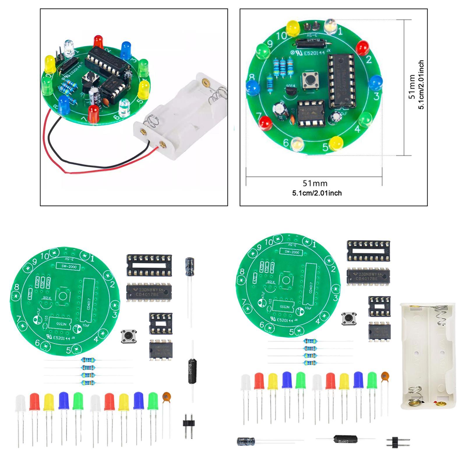Interesting Diy Electronics Projects - Kit électronique DIY de tourne-disque porte-bonheur,