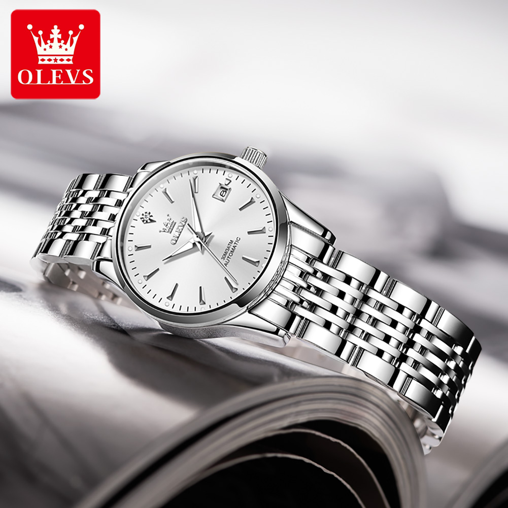 OLEVS 6635 montre mécanique po - Push Button Tactile avis et prix