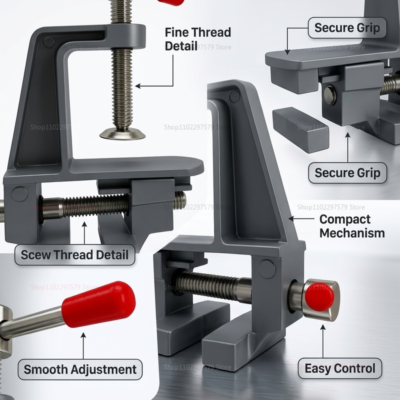Mini étau de table en aluminiu - Diy Electronics Workbench avis et prix