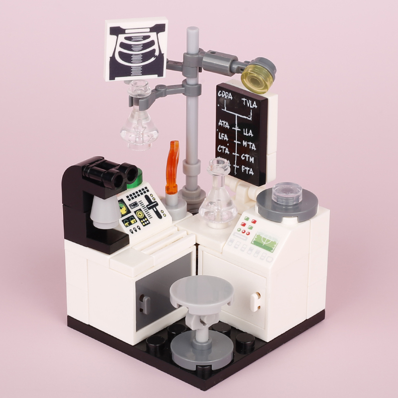 MOC City laboratoire blocs de  - Diy Electronics Workbench avis et prix