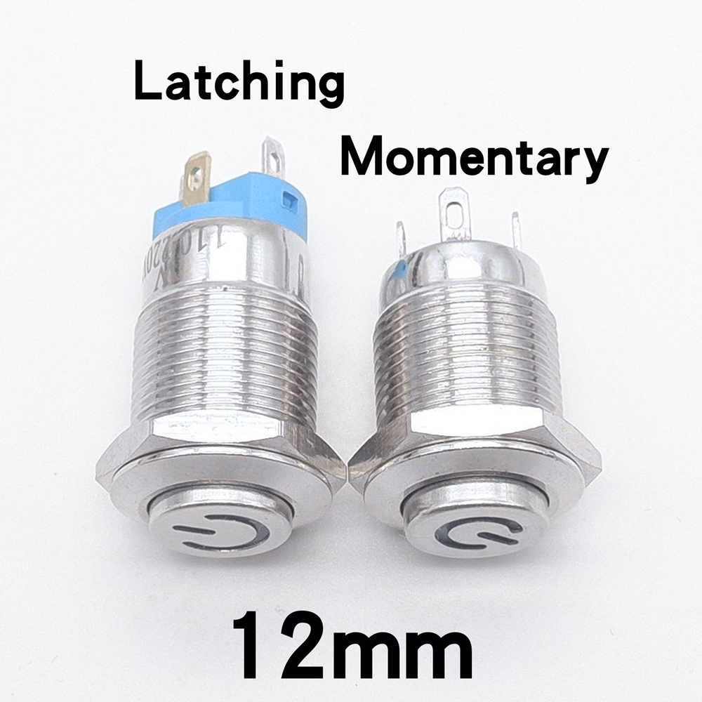 10 pièces 12mm étanche métal b - Push Button Tactile avis et prix