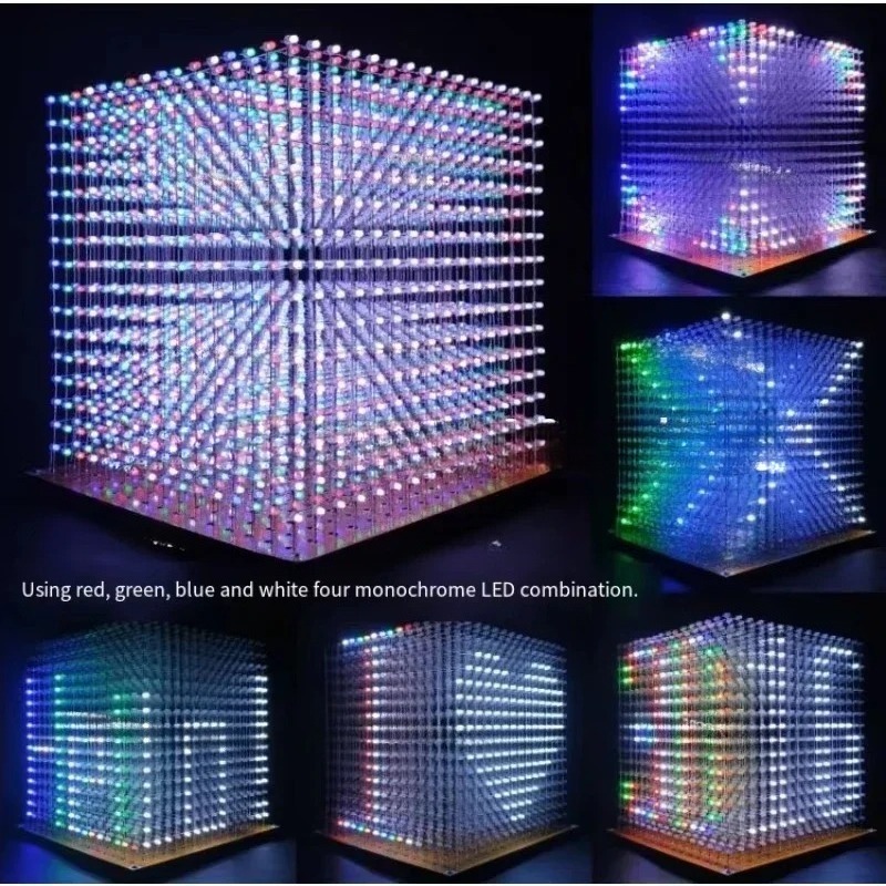 3 Kits de cubes lumineux D16mi - Diy Electronics Kits avis et prix