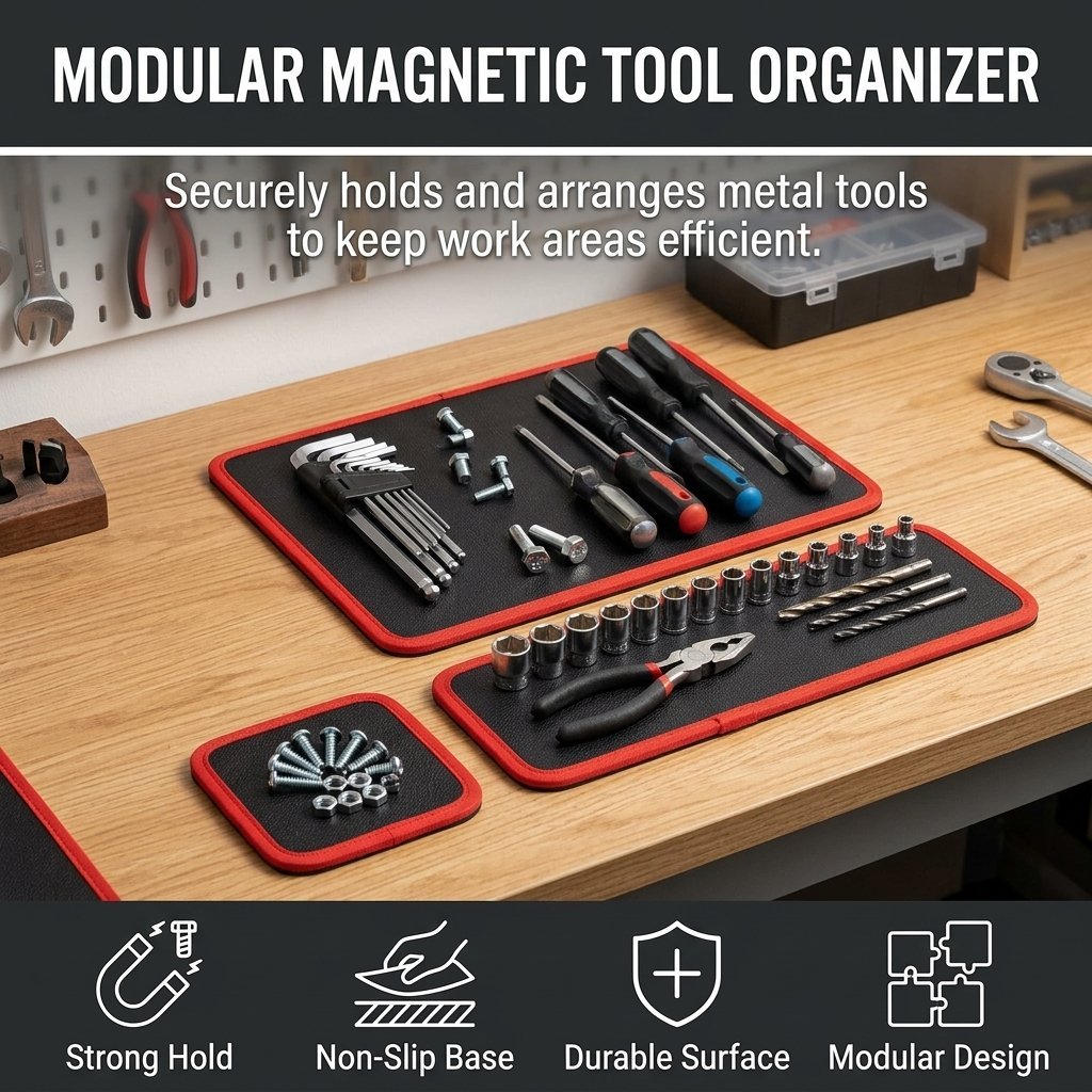 Tapis magnétique pour outils,  - Diy Electronics Workshop avis et prix