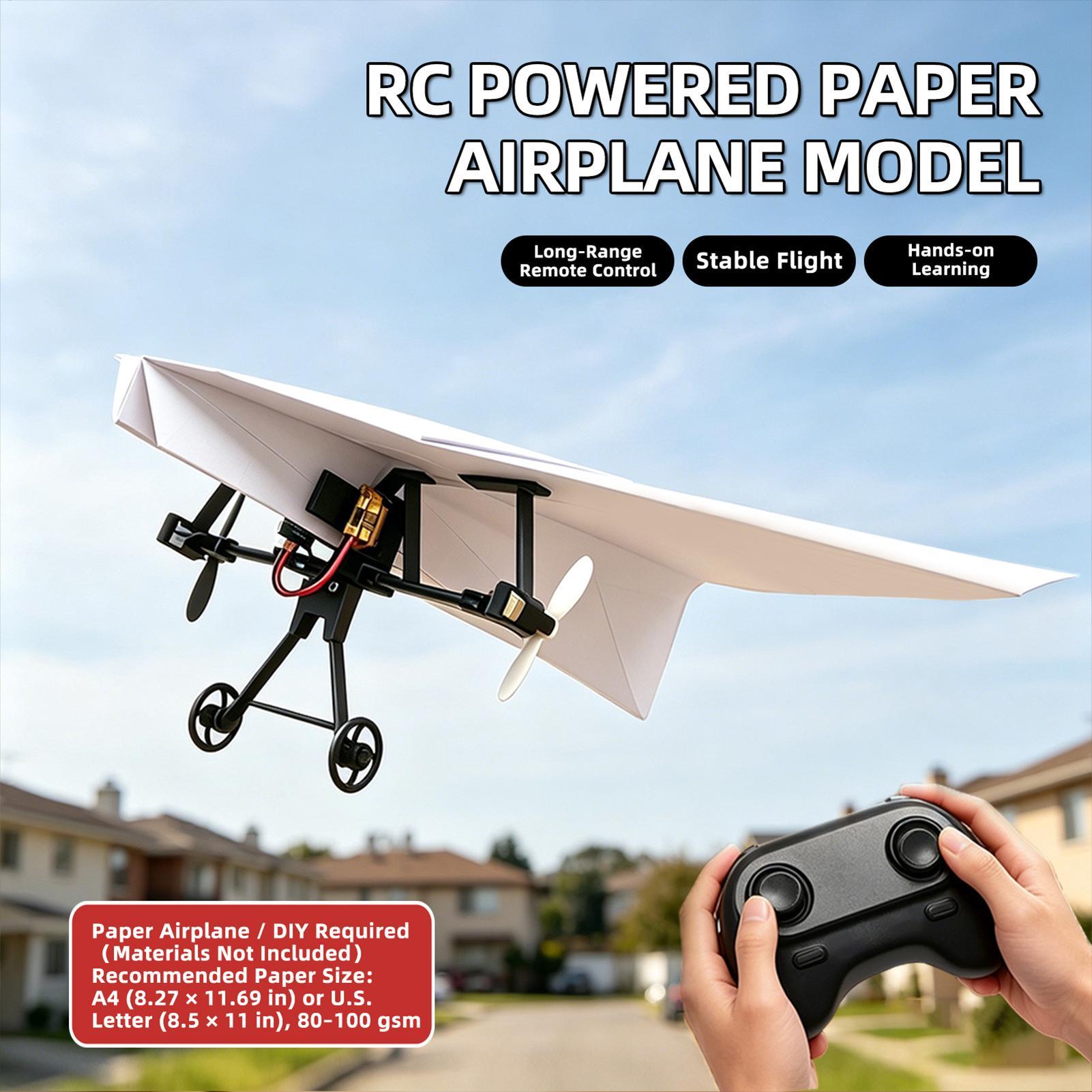 Kit d'avion en papier RC à con - Diy Electronics Kits avis et prix