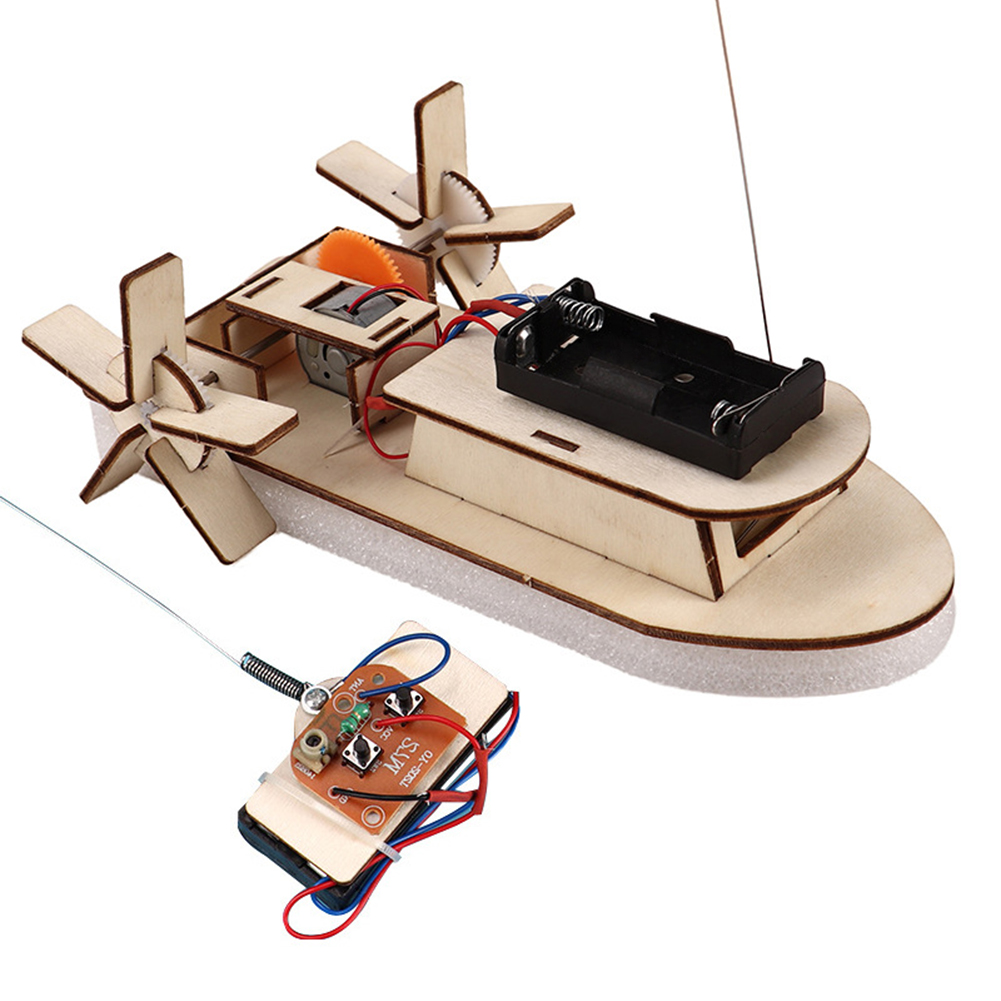 Modèle de bateau en bois à ass - Diy Electronics Kids avis et prix
