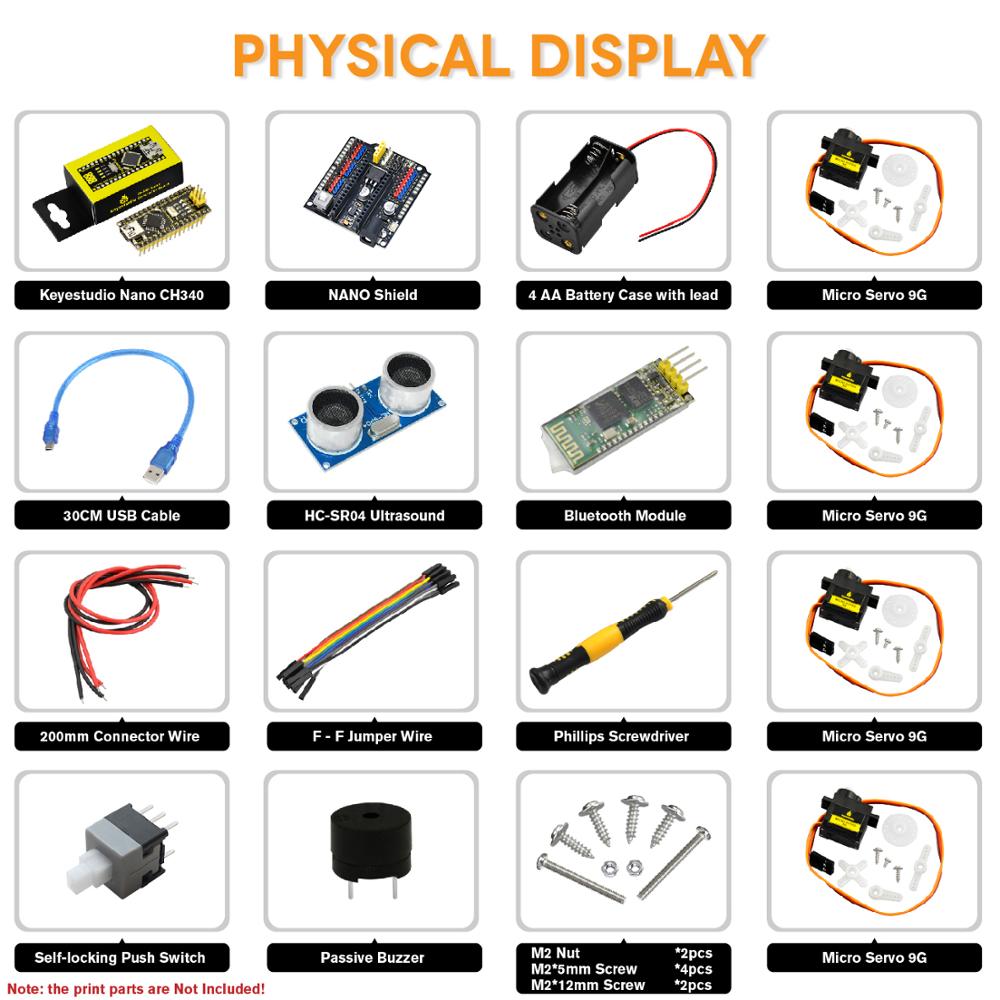 Keyestudio – Kit de démarrage  - Arduino Uno Starter Kit avis et prix