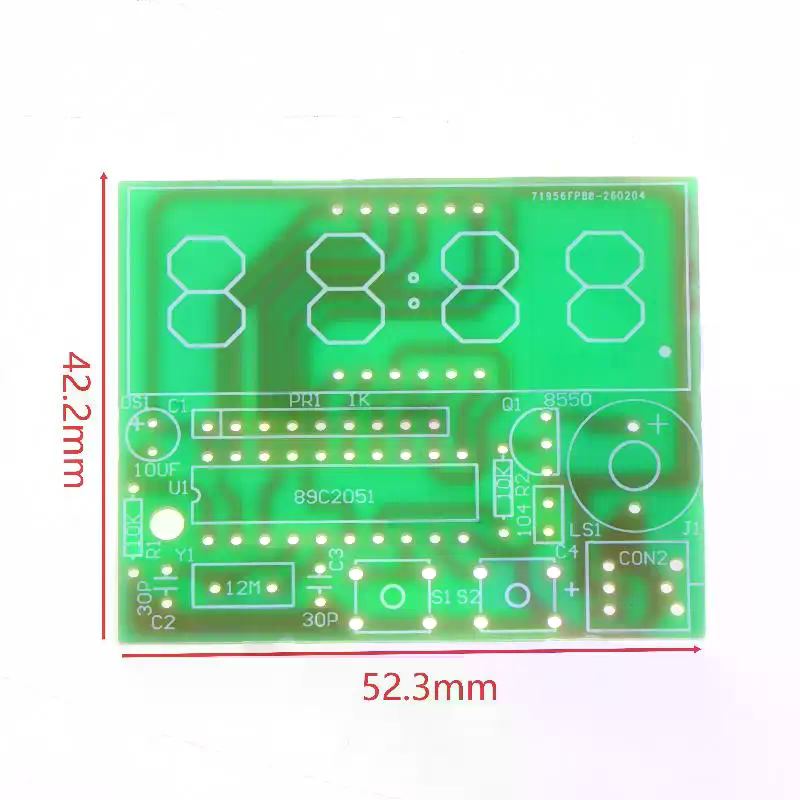 Kit d'horloge numérique LED DI - Diy Electronics Workshop avis et prix