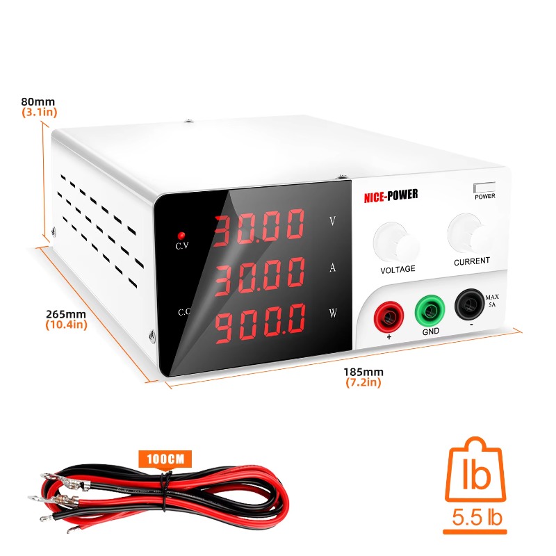 Test de laboratoire Power R-SP - Dc Power Supply Variable avis et prix