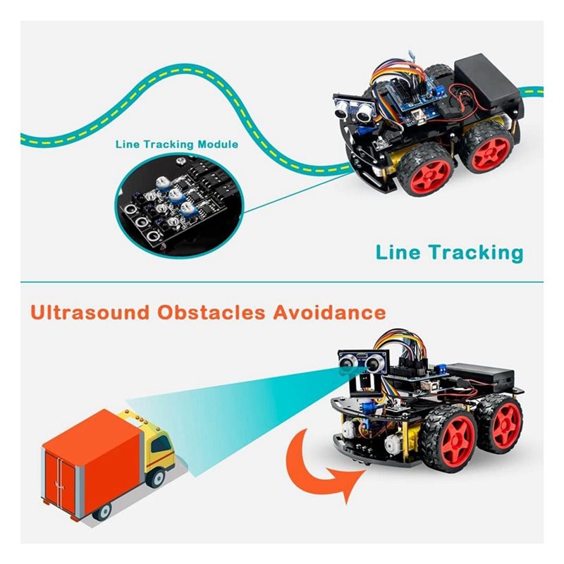 Kit de voiture robot intellige - Arduino Uno Starter Kit avis et prix