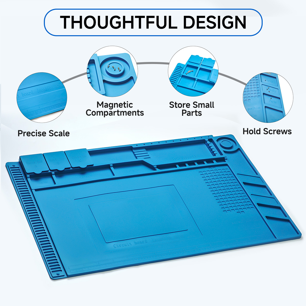 Tapis de travail en silicone i - Diy Electronics Workbench avis et prix